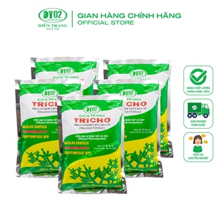 Combo 5 gói phân vi sinh vật Trichoderma 500g, nấm Trichoderma, men ủ, phòng ngừa hiệu quả bệnh vàng lá, thối rễ…
