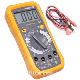 Denshitaro Đồng hồ đo vạn năng DT9205A D00-116