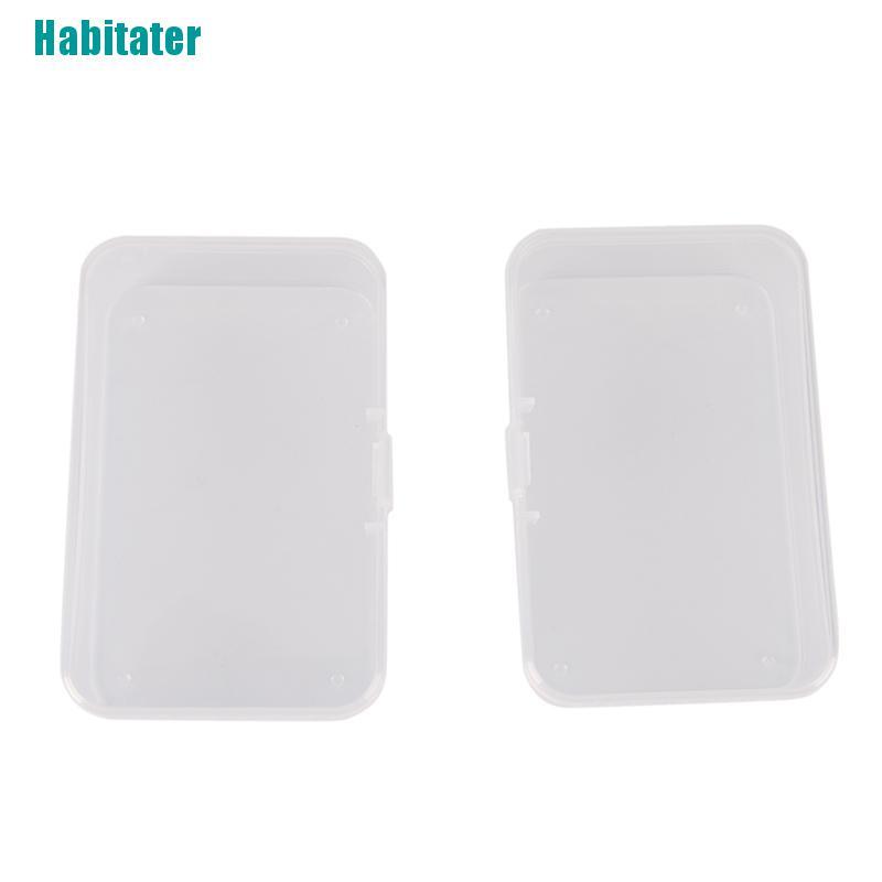 1 Hộp Nhựa Trong Suốt Có Nắp Đậy Đựng Đồ Dùng Tiện Lợi