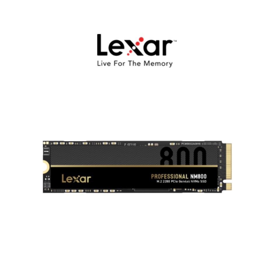 Ổ cứng SSD Lexar NM800 512GB_ M.2 2280 NVME - Hàng Chính Hãng