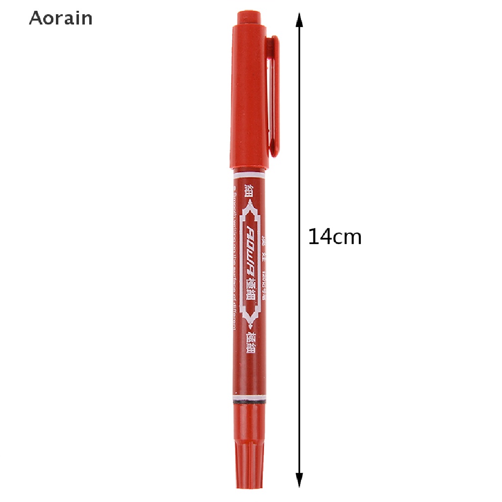 Bút Đánh Dấu Hai Đầu 3 Màu Tùy Chọn Tiện Dụng