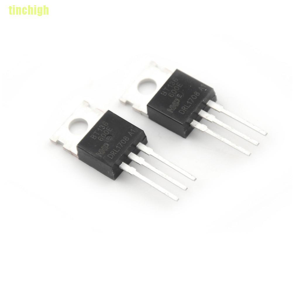 Bộ 10 Linh Kiện Điện Tử Bt136-600E Bt136-600 Bt136