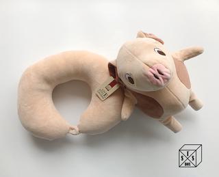 Gối cổ hạt xốp hình thú