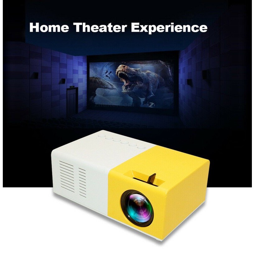 Máy Chiếu Mini LCD LED Projector PD300 Cao Cấp AZONE