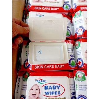 Giá sỉ COMBO 10 gói  khăn giấy ướt cao cấp Baby 80g