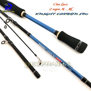 Cần câu lure đứng, ngang knight 2 ngọn m và ml , cần câu lure lóc.