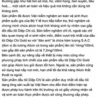 Dầu tỏi Diệp Chi Gold