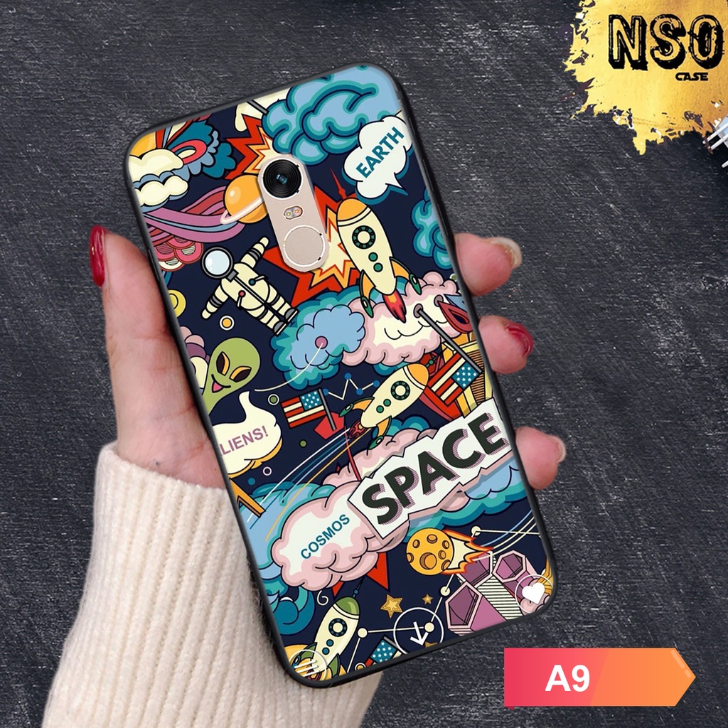 Ốp Lưng Xiaomi Redmi Note 4 - Xiaomi Redmi 5 Plus in hình phi hành gia chất