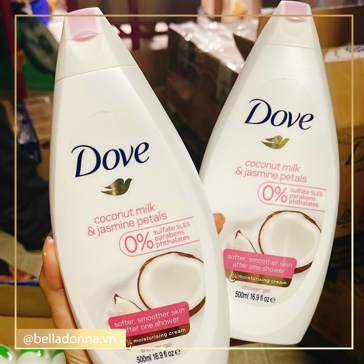 [7 Phân Loại] Sữa Tắm Dưỡng Và Chăm Sóc Da Toàn Diện Dove Body Wash 500ml