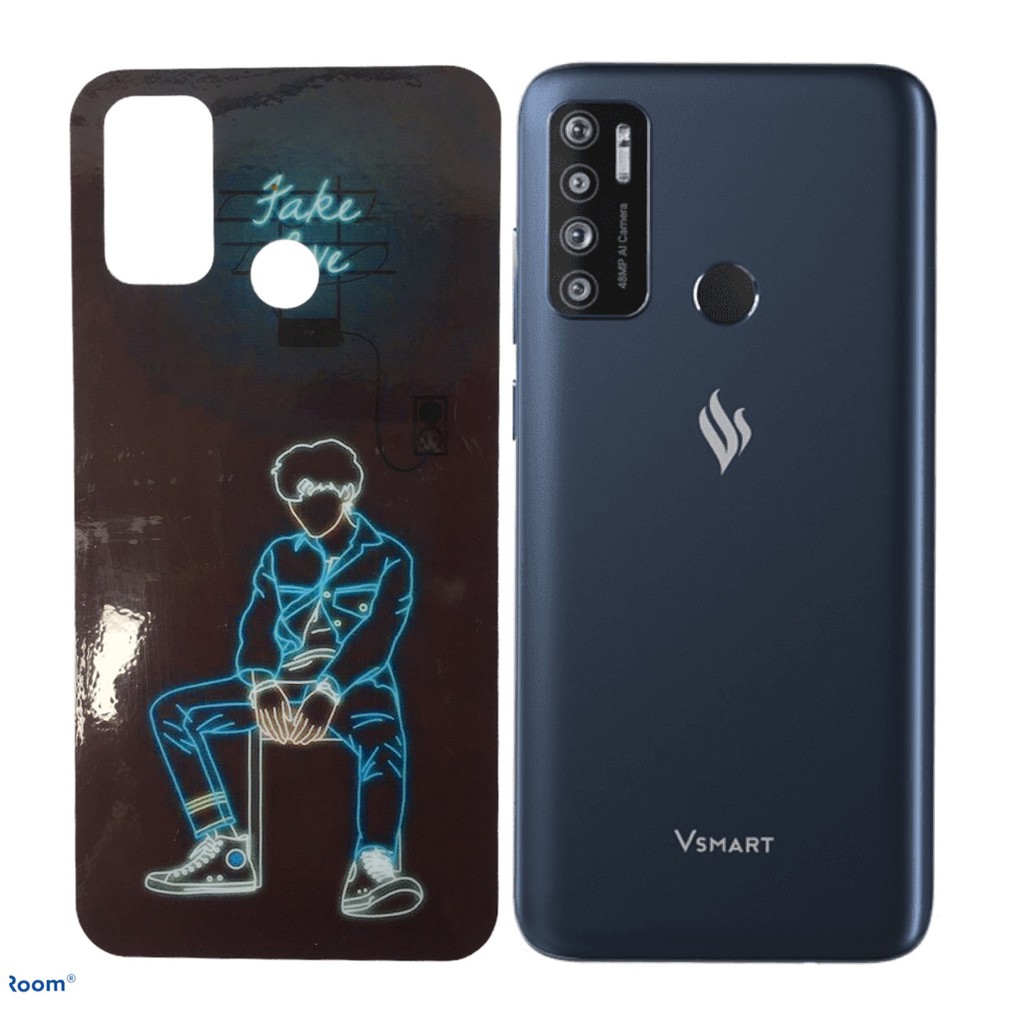 Miến Dán Skin ảnh 3D mặt lưng điện thoại Vsmart Live 4