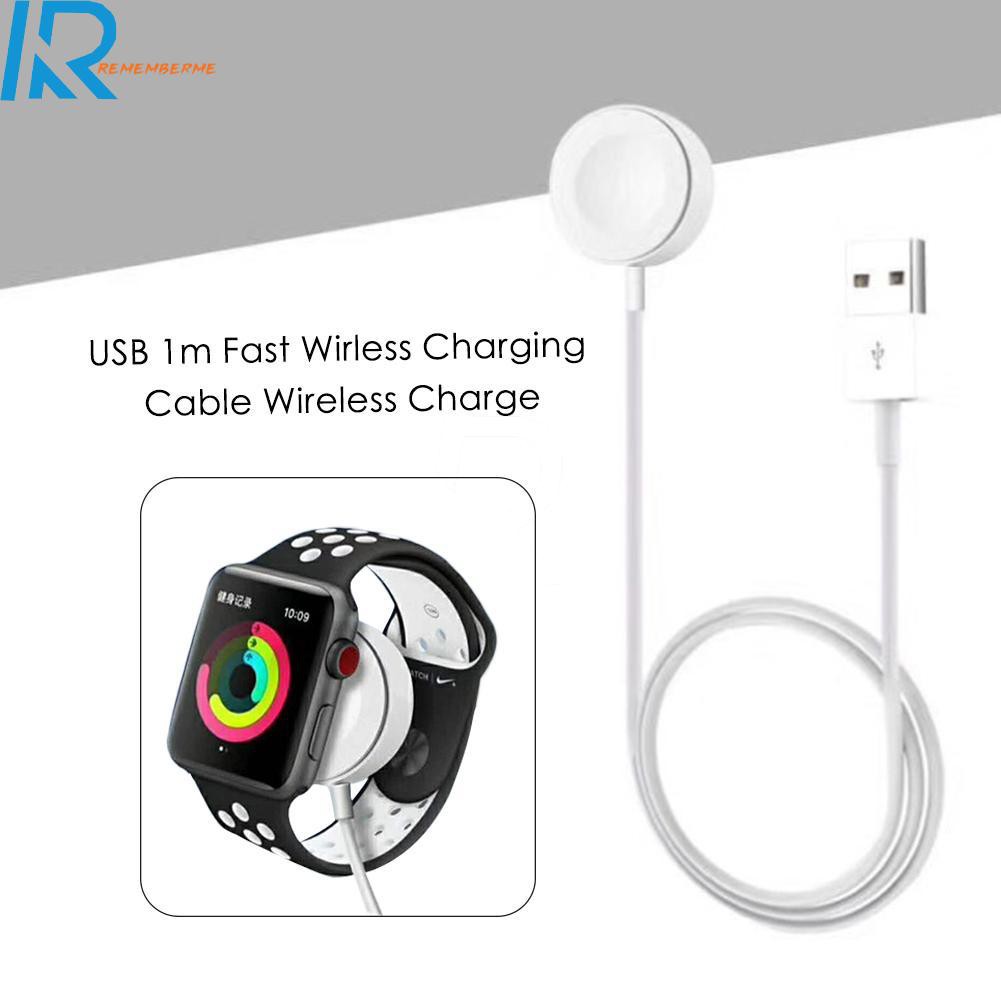 Cáp Sạc Nhanh Không Dây Usb 1m Cho Apple Watch 1 / 2 / 3 / 4