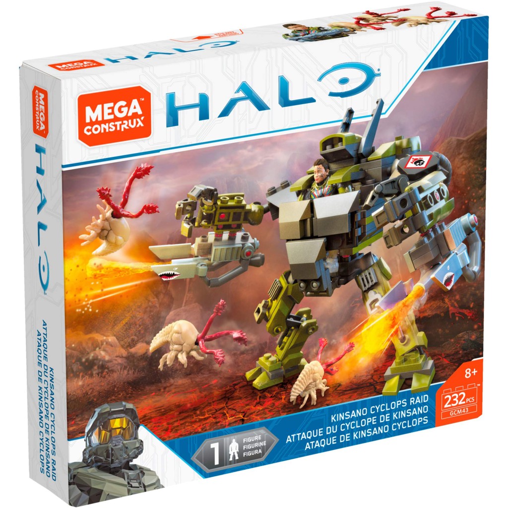 Mega Construx Halo - Kinsano Cyclops Raid - Bộ xếp hình Mega Construx