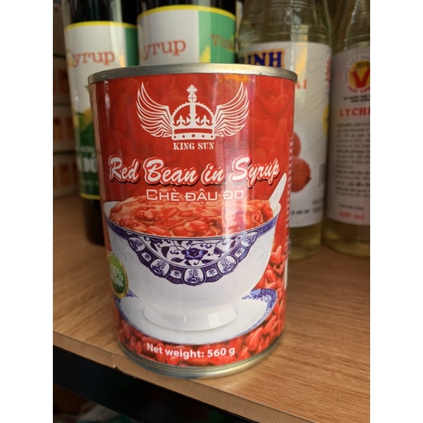 Đậu Đỏ Đóng Hộp Hiệu King Lon- 560g