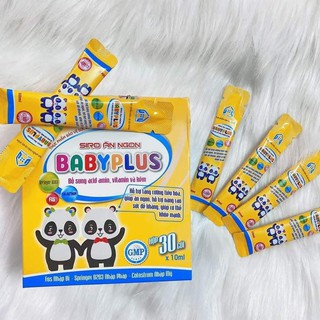Siro Baby Plus Freeship  - giúp trẻ ăn ngon, hấp thu tốt, tăng sức đề kháng.