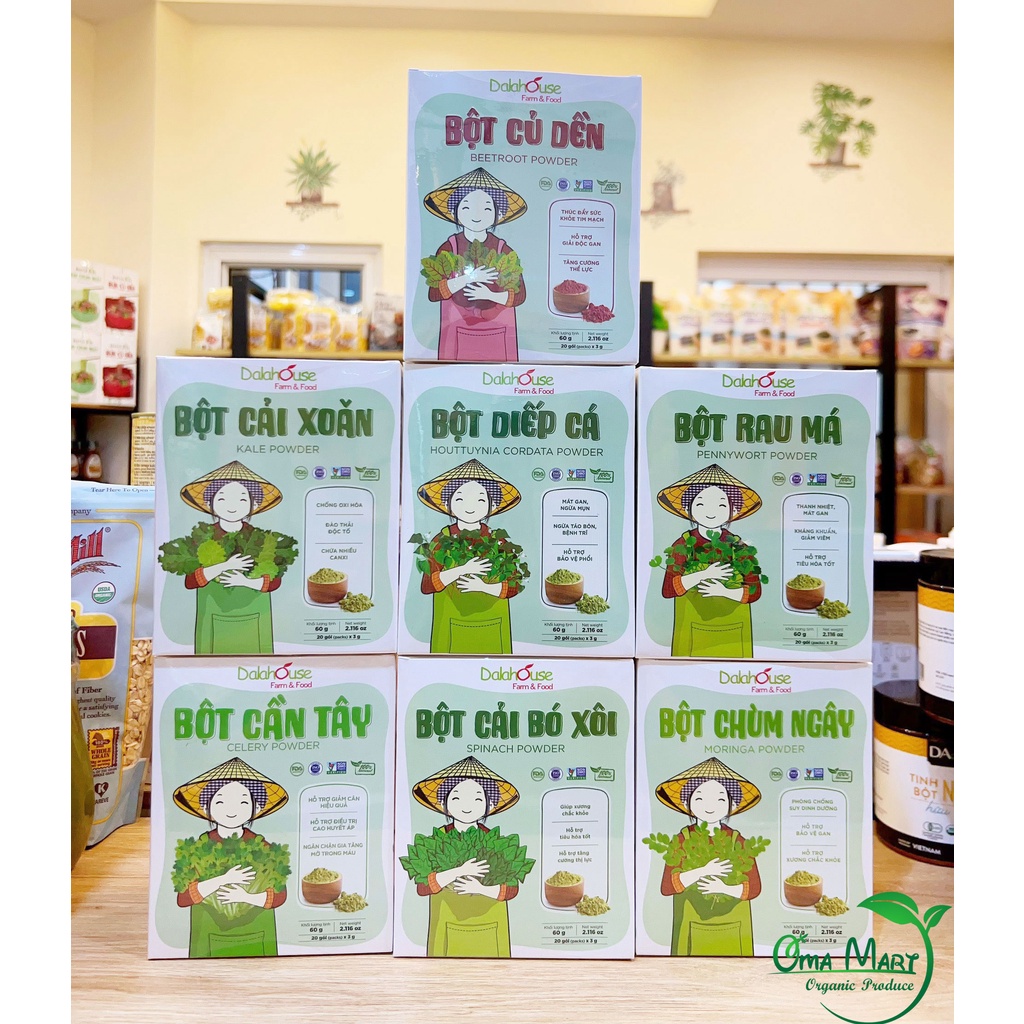 Bột diếp cá Dalahouse (hộp 20 gói x 3g)