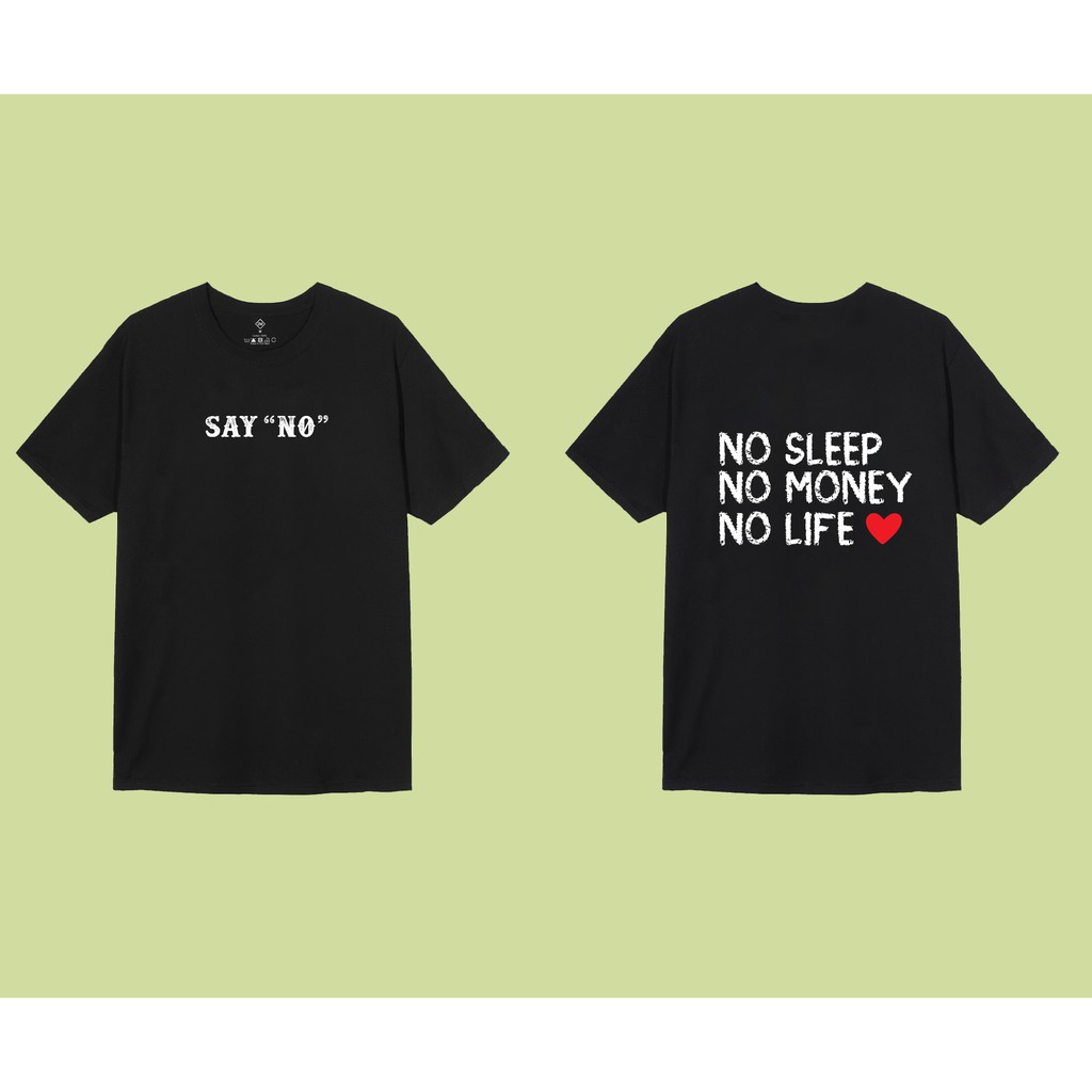 Áo Thun Unisex BW NoSleep  nam nữ tay lỡ oversize form rộng | BigBuy360 - bigbuy360.vn