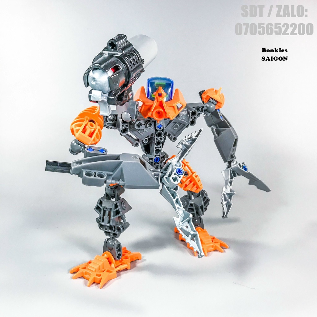Đồ Chơi Mô Hình Vintage lắp ráp LEGO Bionicle: Phantoka Toa Pohatu 8687 Chính Hãng Đan Mạch (2008)