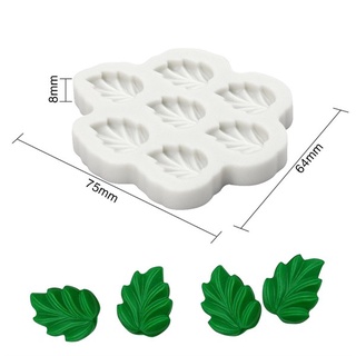 Khuôn silicon lá 1.8cm vĩ 7 lá