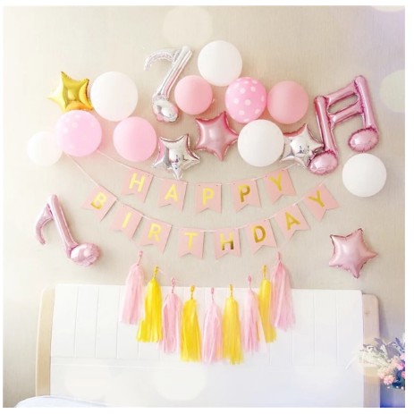 SET TRANG TRÍ SINH NHẬT SP-0023 (Tặng kèm băng dính + bơm tay)