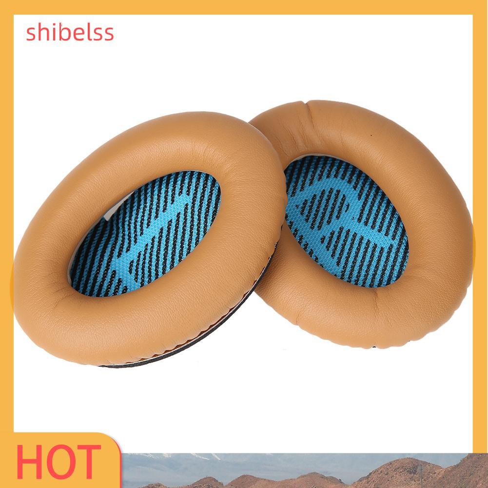 （ʚshibelss）Replacement Earpads Ear Pad Pads Cushion for  BOSE Quietcomfort 2 QC2 QC15