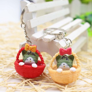 Móc Khóa Hình Mèo Dễ Thương