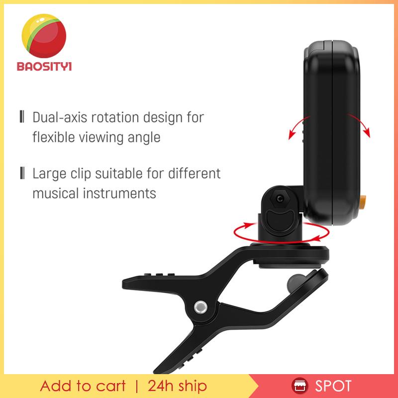 Kẹp Chỉnh Tông Kỹ Thuật Số Cho Đàn Guitar Bass [Baosity1] Mutifunctional