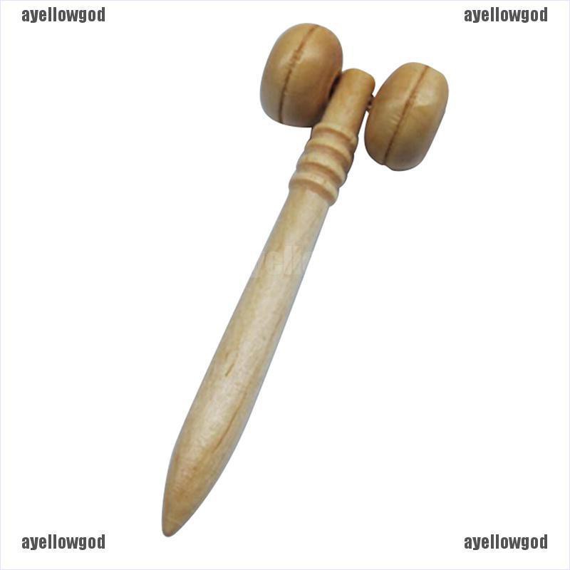 Cây Lăn Massage Cơ Thể Bằng Gỗ Giúp Giảm Căng Thẳng