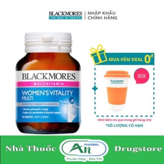[HÀNG CHÍNH HÃNG] Viên uống Vitamin tổng hợp cho nữ Blackmores Womens Vitality Multi (50 viên/hộp)