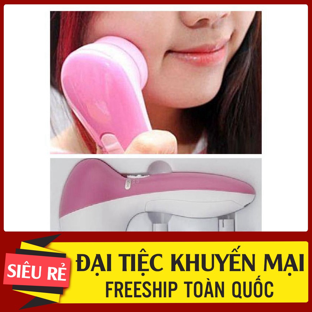 Máy rửa mặt 5 in 1, massage 5in1