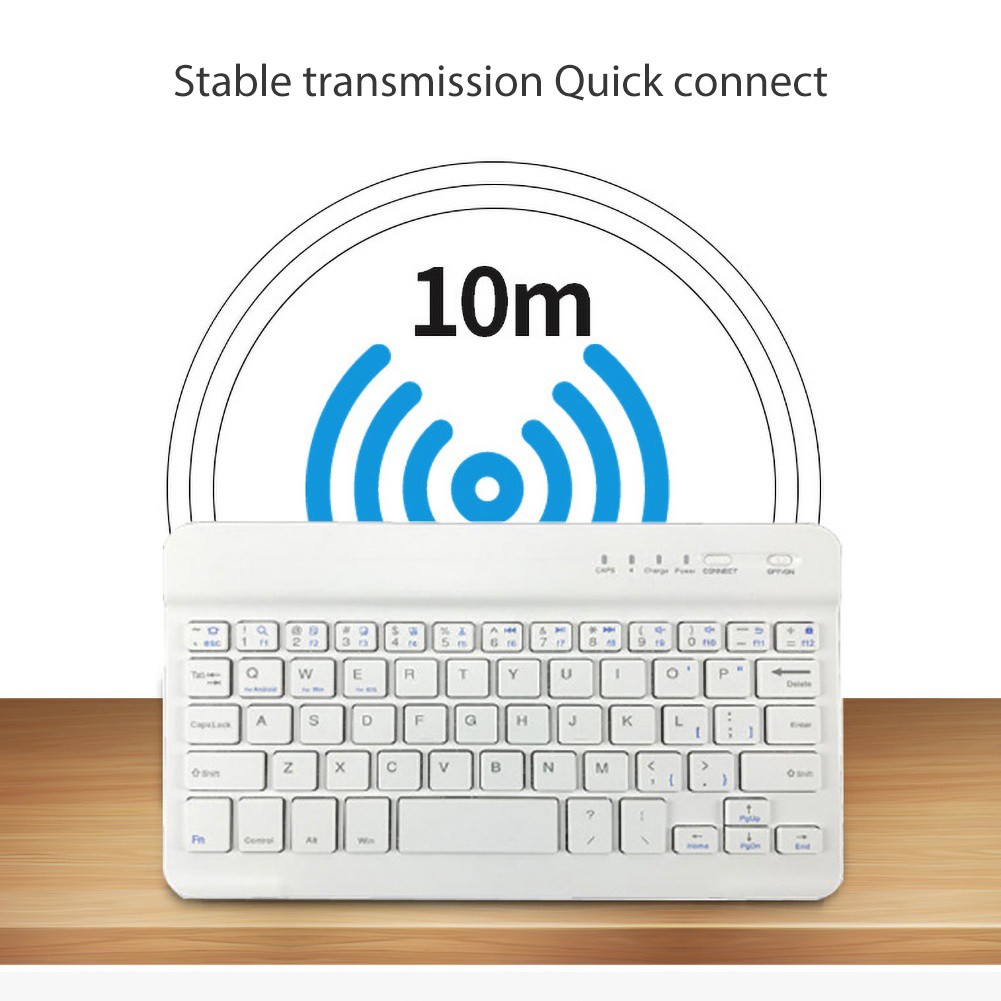 Bàn Phím Bluetooth Không Dây 78 Phím Siêu Mỏng Cho Ipad / Điện Thoại / Tablet