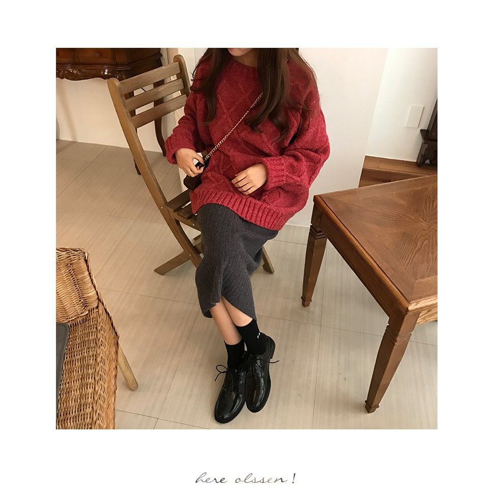 [ORDER] CHÂN VÁY DÀI LEN TĂM ULZZANG NỮ TÍNH | BigBuy360 - bigbuy360.vn