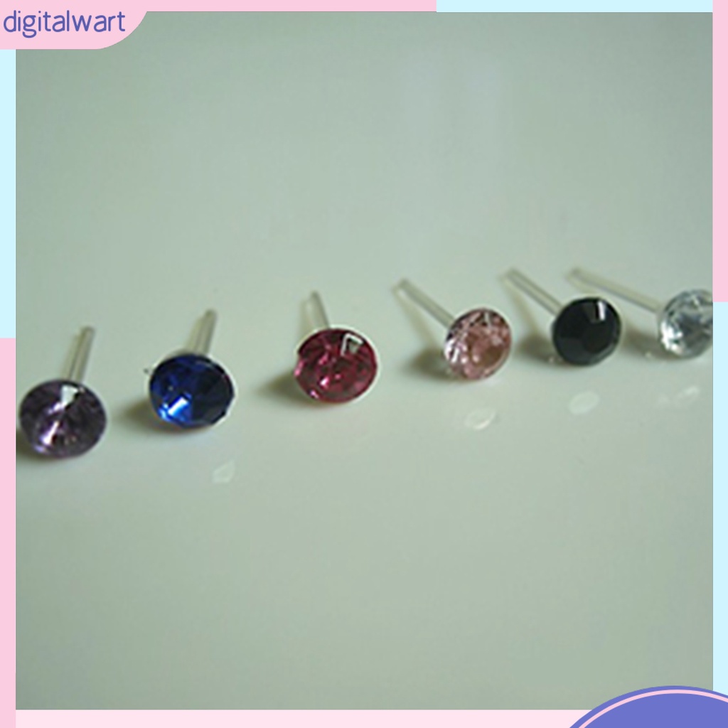 Set 20 Đôi Khuyên Tai Đính Đá Thời Trang Thanh Lịch Dành Cho Nữ