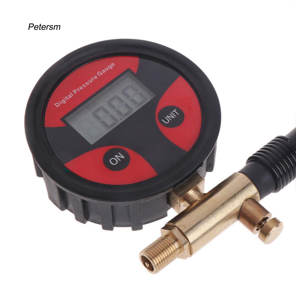 Đồng hồ đo áp suất bánh xe điện tử có màn hình hiển thị LCD