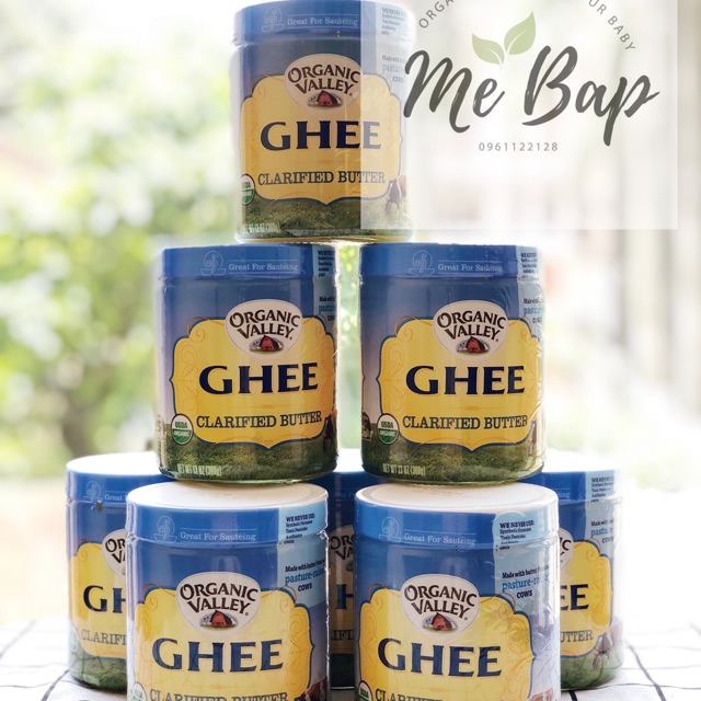 BƠ GHEE HỮU CƠ