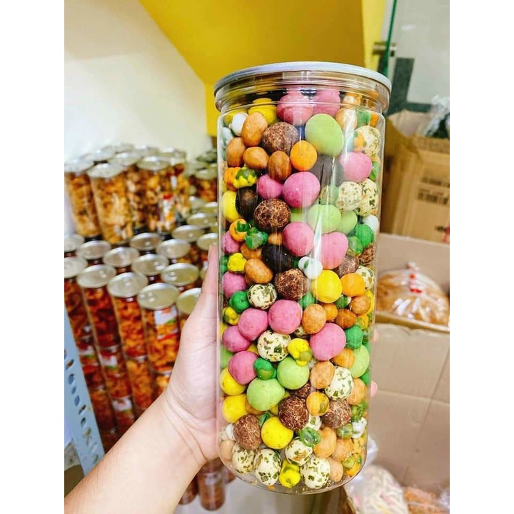 Đậu phộng, đậu hà lan mix vị Ngon Giòn Bùi, Đậm Vị - Đồ Ăn Vặt