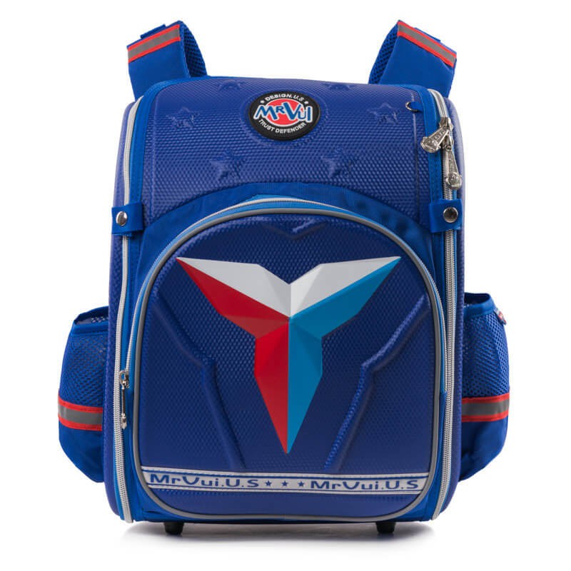 Balo học sinh tiểu học chống gù lưng Mr Vui cho bé trai 850