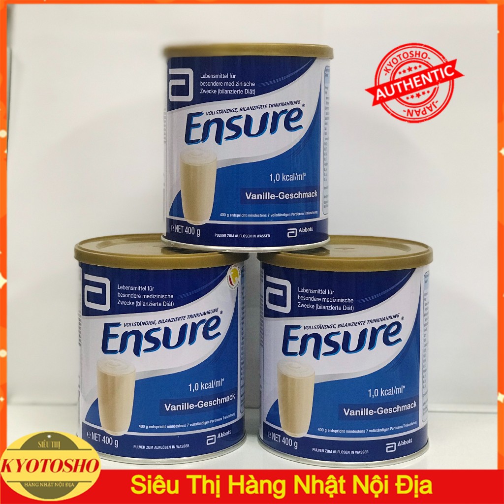 Sữa Ensure của Đức 400g Date mới