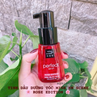 TINH DẦU DƯỠNG TÓC MISE EN SCENE PHIÊN BẢN ĐẶC BIỆT ROSE EDITION 🌹