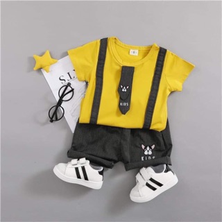 Bộ giả yếm cà vạt cực yêu