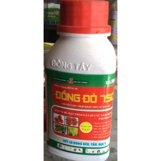 Chai diệt nấm rong rêu, địa y rửa vườn Đồng Đỏ 7SC chai 250ml