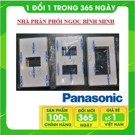 Mặt Panasonic 1, 2, 3 thiết bị WIDE FULL WEV60810SW, WEV60820SW, WEV60830SW