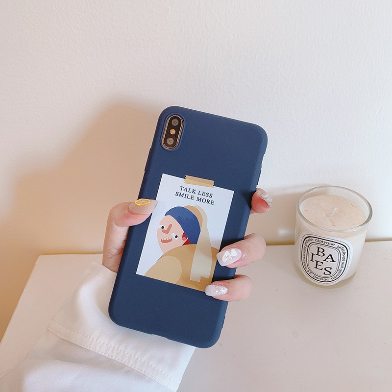 Ốp Điện Thoại In Hình Cô Gái Sáng Tạo Cho Iphone Xs Max I 8 I 7 I 6 6s Plus | BigBuy360 - bigbuy360.vn