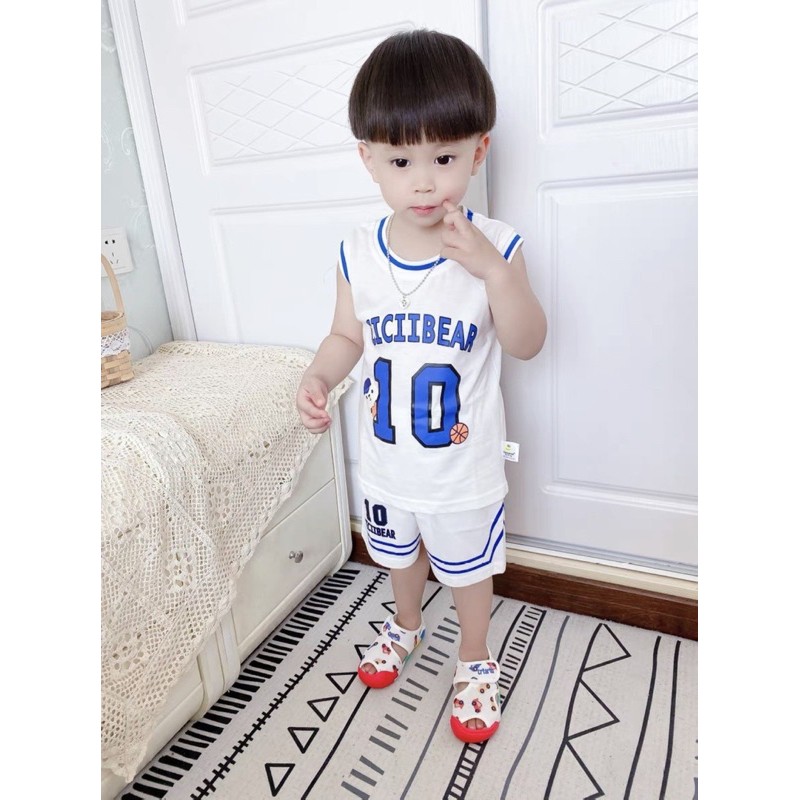 Bộ Ba Lỗ Hàng Minky Mom Bóng Rổ Thông Hơi Cho Bé (8-18kg)( SP001468)