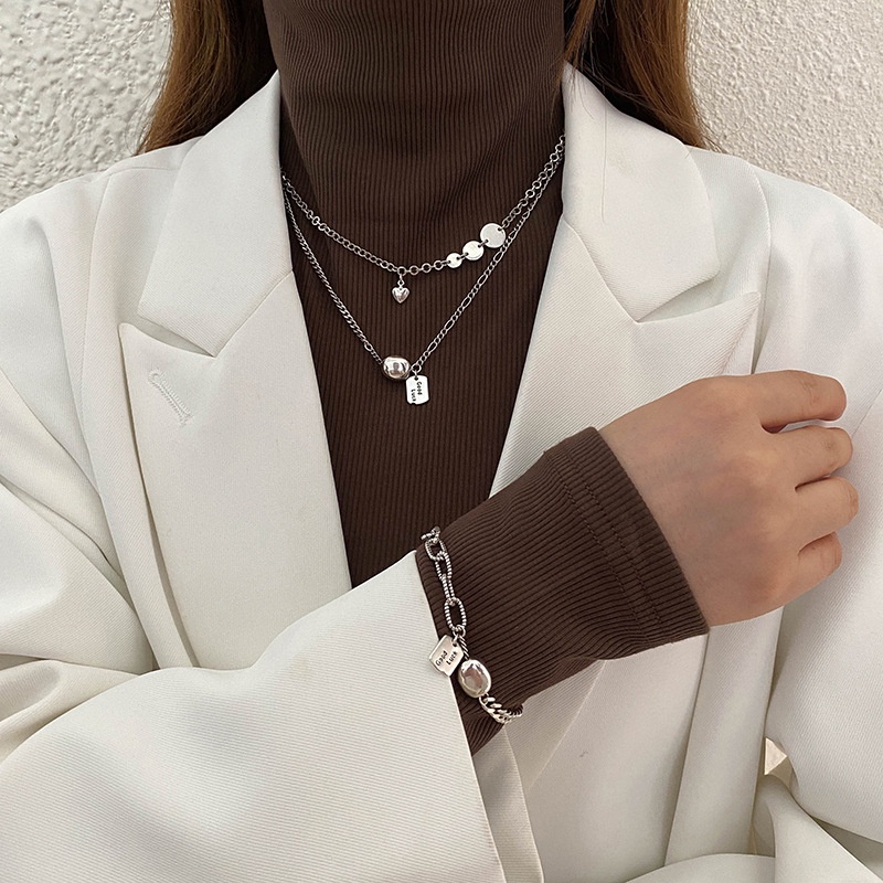 Vòng Cổ Choker Bằng Bạc 925 Phong Cách Đơn Giản Thanh Lịch Có Thể Điều Chỉnh Phong Cách Punk Cổ Điển Dành Cho Bạn Nữ/Bé Gái/Thiếu Niên