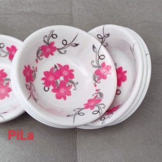 COMBO 5/10 Chén Chấm Chén Muối Tiêu Miệng Loe, Chén Chấm TRòn Bông