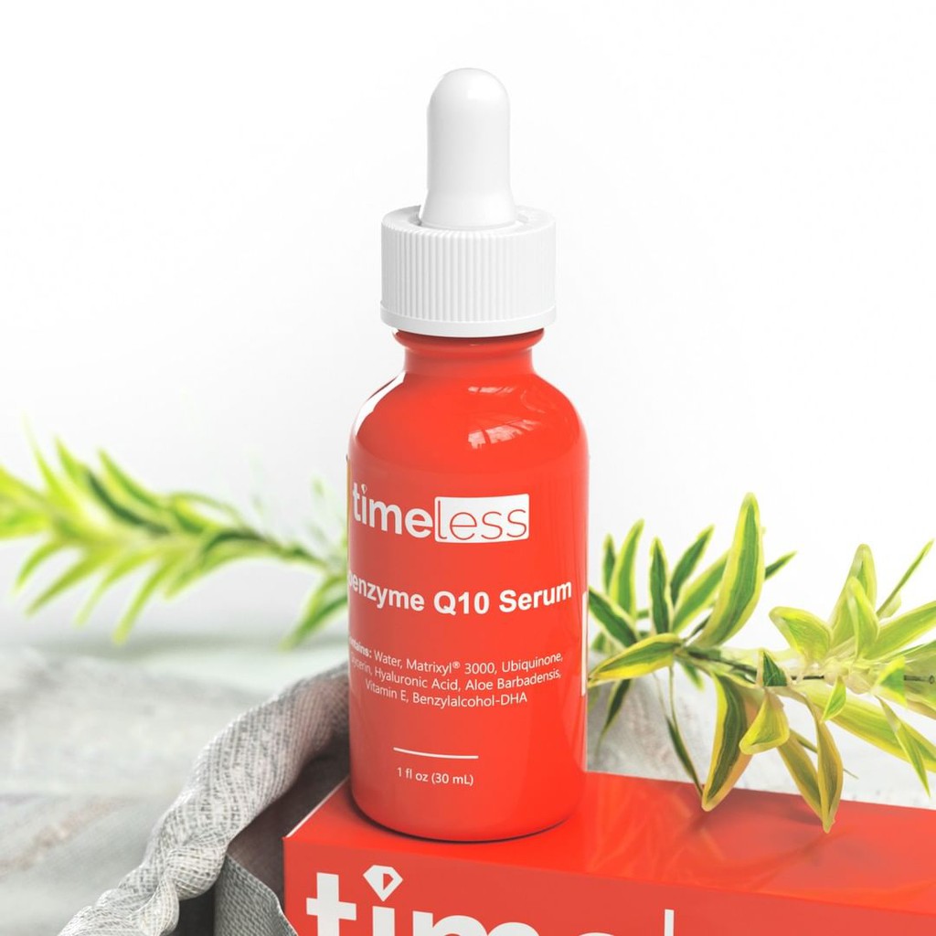 Tinh chất chống lão hóa và tái tạo da Timeless Skin Care Coenzyme Q10 Serum 30ml (Tinh Tế Beauty)