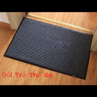 Thảm nỉ chùi chân, thảm nỉ chùi chân đế cao su 80*120cm
