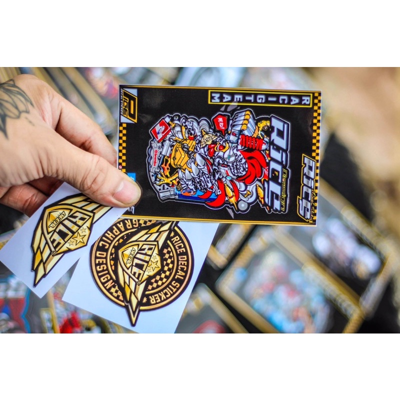 Tem Rice Sticker Gà