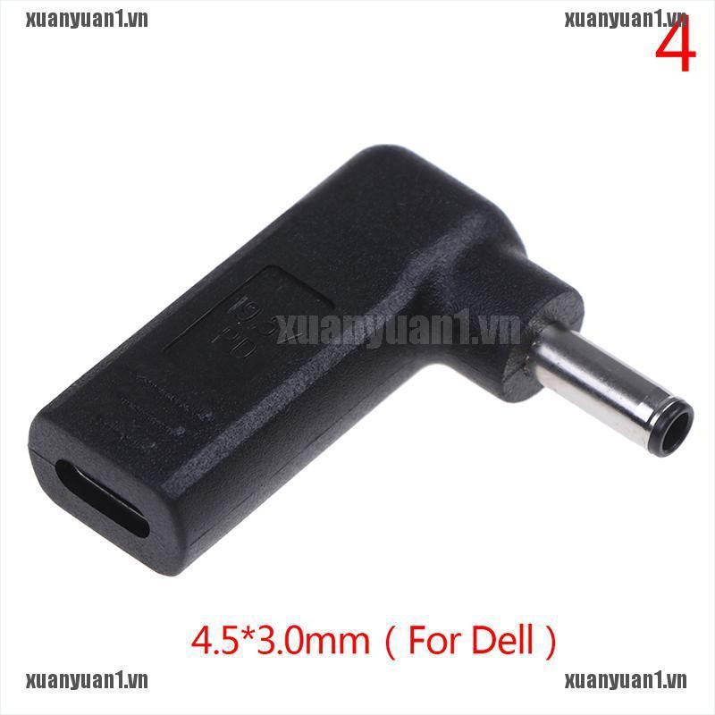 Giắc Cắm Sạc Chuyển Đổi usb type c female dc Cho Laptop XUANYUAN1