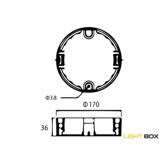 Đèn led ốp nổi tròn 12w Panasonic